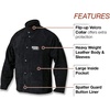image:imageLincoln Electric Heavy Duty Leather Welding Jacket  Ideal for High Amperage or Out of Position Welding  XL  K2989XL3XLarge