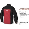 image:imageLincoln Electric Heavy Duty Leather Welding Jacket  Ideal for High Amperage or Out of Position Welding  XL  K2989XL3XLarge