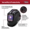 image:imageLincoln Electric K30344 VIKING 3350 Auto Darkening Welding Helmet with 4C Lens Technology Matte Black extra largeAll American