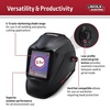 image:imageLincoln Electric K30344 VIKING 3350 Auto Darkening Welding Helmet with 4C Lens Technology Matte Black extra largeMatte Black