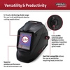 image:imageLincoln Electric K30344 VIKING 3350 Auto Darkening Welding Helmet with 4C Lens Technology Matte Black extra largeSteampunk