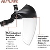 image:imageLincoln Electric OMNIShield Professional Face Shield  High Density Clear Lens  Premium Headgear  K37501Clear Faceshield  Standard