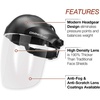 image:imageLincoln Electric OMNIShield Professional Face Shield  High Density Clear Lens  Premium Headgear  K37501Clear Faceshield  Standard