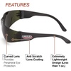image:imageLincoln Electric Starlite Safety Glasses  Shade  IR 5  Anti Scratch  K29671 Black