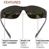 image:imageLincoln Electric Starlite Safety Glasses  Shade  IR 5  Anti Scratch  K29671 Black