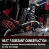 image:imageLincoln Electric Traditional MIGStick Welding Gloves  14 Lined Leather  Kevlar Stitching  K2979ALL Black Red