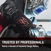 image:imageLincoln Electric Traditional MIGStick Welding Gloves  14 Lined Leather  Kevlar Stitching  K2979ALL Black Red
