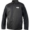 image:imageLincoln Electric unisex adult Traditional Split Leather Sleeved Welding Jacket Black Large USXLarge