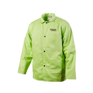 image:imageLincoln Electric Bright FR Cloth Welding Jacket  Safety Lime  XLLarge