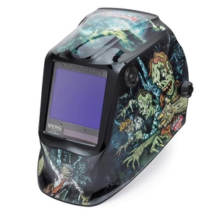 image:imageLincoln Electric K30344 VIKING 3350 Auto Darkening Welding Helmet with 4C Lens Technology Matte Black extra largeZombie