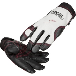 image:imageLincoln Electric Womens Full Grain Leather Work Gloves  Padded Palm  Womens Medium  K3231M