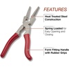 image:imageLincoln Electric MIG Welding Pliers  Forge Hardened Steel  6 Functions  K40141
