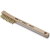 image:imageLincoln Electric K31831 Brass Wire Brush 2 x 9 Bristle Rows 875 Length Curved Handle K31801