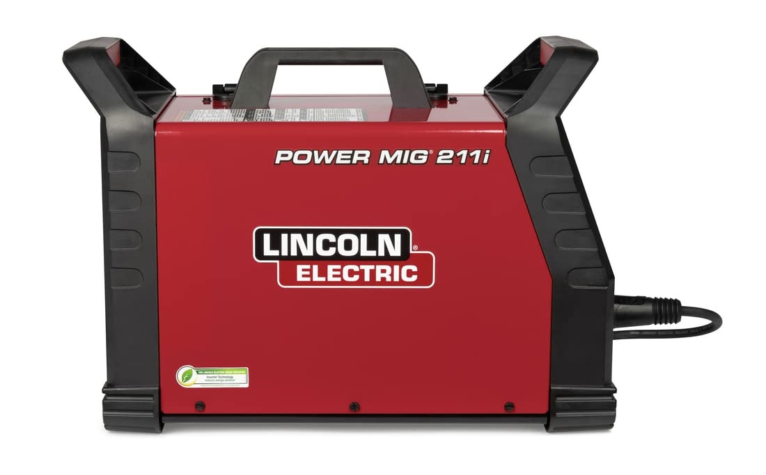 image:imageLincoln Electric Power MIG 211i MIG Welder  DualVoltage 120230 V 20211 A Output FluxCored Ready Portable 41 lb Machine Model K60801Electric Power