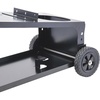 image:imageLincoln Electric Welding Cart K22753 Easy Transport for Welder 80 Cu Ft Gas Cylinder Weld Cables and Accessories Dual Tier with Angled Top Shelf Two Wheels Heavy Duty Steel Black 14