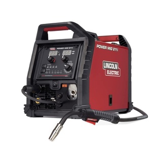 image:imageLincoln Electric Power MIG 211i MIG Welder  DualVoltage 120230 V 20211 A Output FluxCored Ready Portable 41 lb Machine Model K60801Electric Power