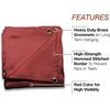 image:imageLincoln Electric K32531 Heavy Duty Welding Blanket 6 x 6 1022F Temperature Rating 38 oz Fiberglass Fabric Pink