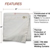 image:imageLincoln Electric Welding Curtain  6 ft x 6 ft  550 C Rated