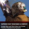 image:imageLincoln Electric DynaMIG HD Professional MIG Welding Gloves  Comfort amp Heat Resistance  Large  K3806L BlackMedium Pack of 1