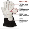 image:imageLincoln Electric DynaMIG HD Professional MIG Welding Gloves  Comfort amp Heat Resistance  Large  K3806L BlackXLarge Pack of 1