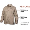 image:imageLincoln Electric Premium Flame Resistant FR Cotton Welding Jacket  Comfortable  Khaki  Tan  Large  K3317LXXLarge