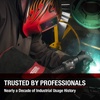image:imageLincoln Electric Premium Leather MIG Stick Welding Gloves  Heat Resistance amp Dexterity Large  K2980L Black RedXLarge Pack of 1