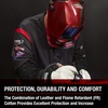 image:imageLincoln Electric Welding Sleeves  Split Leather amp Flame Resistant FR Cotton  Heat Resistance amp Durability  K3111ALL BlackLeather