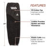 image:imageLincoln Electric Welding Sleeves  Split Leather amp Flame Resistant FR Cotton  Heat Resistance amp Durability  K3111ALL BlackLeather