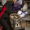 image:imageLincoln Electric womens Jessi Combs WoShadow Welding Jacket BlackRed Medium USXSmall