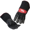 image:imageLincoln Electric Premium Leather MIG Stick Welding Gloves  Heat Resistance amp Dexterity Large  K2980L Black RedMedium Pack of 1