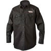 image:imageLincoln Electric Welding Shirt  Premium Flame Resistant FR Cotton  Custom Fit  Black  Large  K3113LMedium