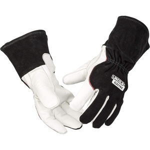 image:imageLincoln Electric DynaMIG HD Professional MIG Welding Gloves  Comfort amp Heat Resistance  Large  K3806L BlackXLarge Pack of 1