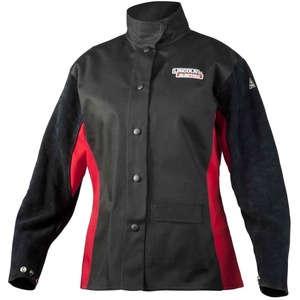 image:imageLincoln Electric womens Jessi Combs WoShadow Welding Jacket BlackRed Medium USXLarge