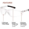 image:imageLincoln Electric Bifocal Safety Glasses  200 Diopter  Soft Rubber Overmolded Frame  Clear Lens 25 Diopter