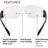 image:imageLincoln Electric Bifocal Safety Glasses  200 Diopter  Soft Rubber Overmolded Frame  Clear Lens One Size