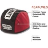 image:imageLincoln Electric Welding Beanie  Flame Resistant FR  Black amp Red  XL K2994XL7 58