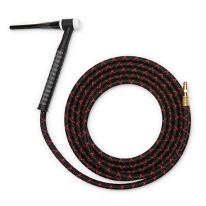 image:imageLincoln Electric Caliber 17 Series TIG Torch  for AirCooled TIG Welding  Flexible Torch Head  125 FT 1 Piece Cable  K484117F117 Series  Flexible  125 FT