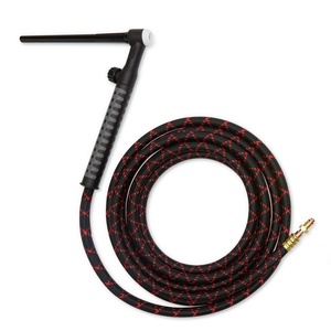 image:imageLincoln Electric Caliber 9 Series TIG Torch  for AirCooled TIG Welding  FlexibleValve Torch Head  125 FT 1 Piece Cable  K48449FV1FlexValve Head  125 ft