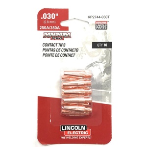 image:imageLincoln Electric KP2744030T Magnum PRO Copper Plus Tapered Contact Tips 0030Inch 10Pack