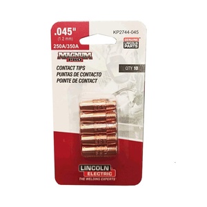 image:imageLincoln Electric KP2744045 Magnum PRO Copper Plus Contact Tips 045Inch 10Pack