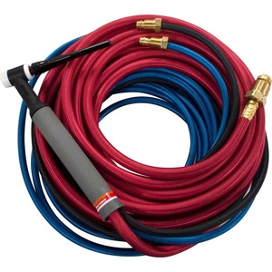 image:imageLincoln Electric PTW18 TIG Torch  for WaterCooled TIG Welding  Rigid Torch Head  25 FT 3 Piece Cable  K17842